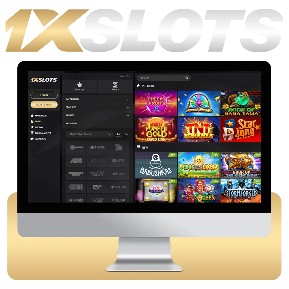 1xSlots, casino oyunları oynamak için harika bir yer.